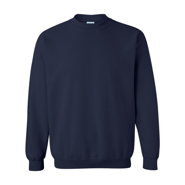 Gildan Unisex adult sweatshirt met zware mouwenhals UTFK3052_navy large