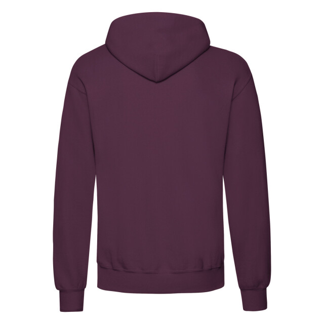 Fruit of the Loom Heren klassieke hoodie UTFK3165_burgundy large