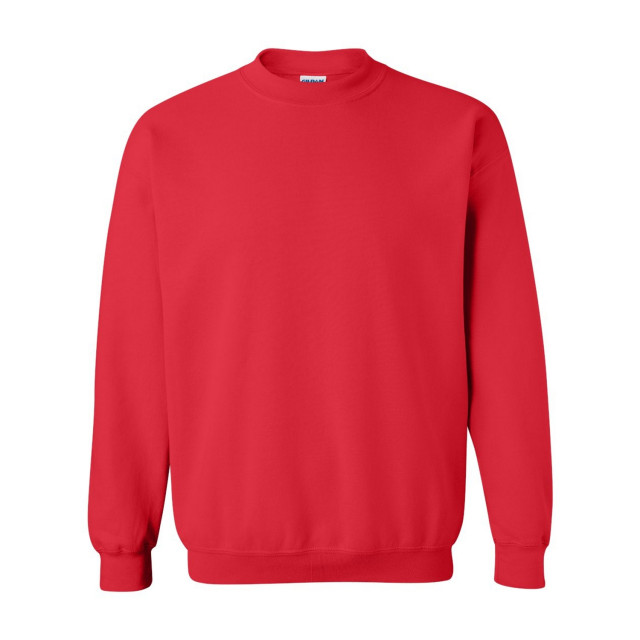 Gildan Unisex adult sweatshirt met zware mouwenhals UTFK3052_red large