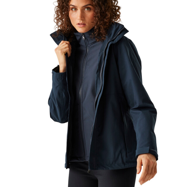 Regatta Dames kingsley 3 in 1 jas UTFK3049_navy large