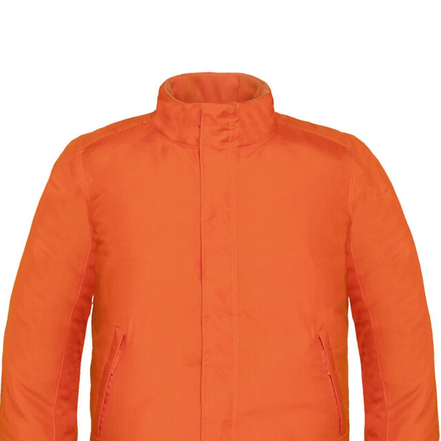 B and C Heren real+ zwaargewicht jas UTFK3035_orange large
