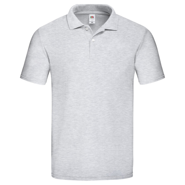 Fruit of the Loom Heren original heather poloshirt UTFK3036_grey large