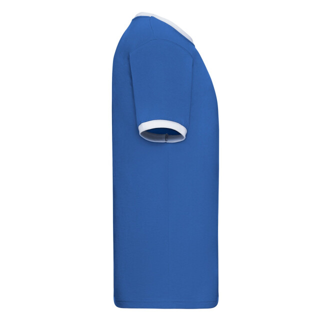 Fruit of the Loom Heren ringer t-shirt UTFK3029_royalbluewhite large