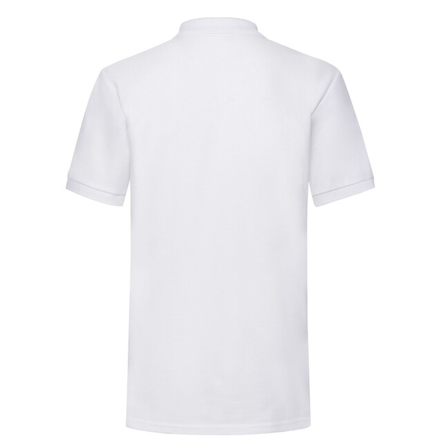 Fruit of the Loom Heren pique zwaar poloshirt UTLT2259_white large