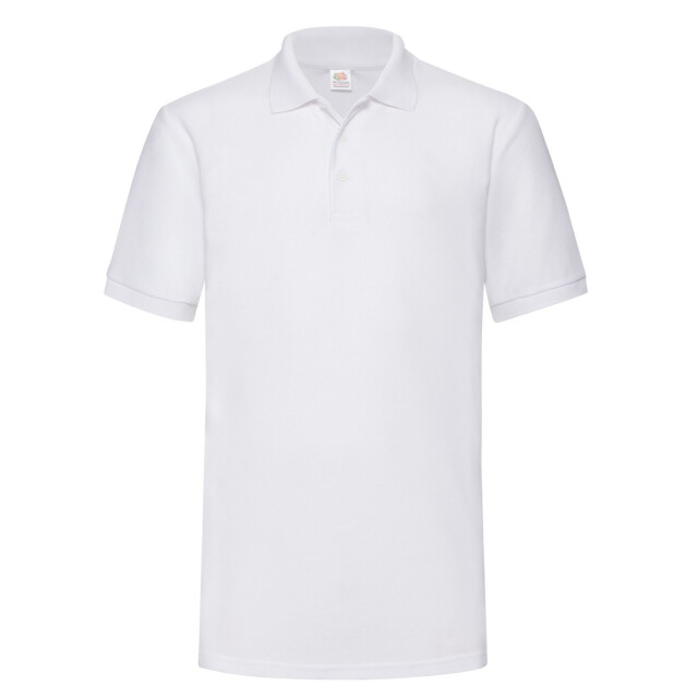 Fruit of the Loom Heren pique zwaar poloshirt UTLT2259_white large