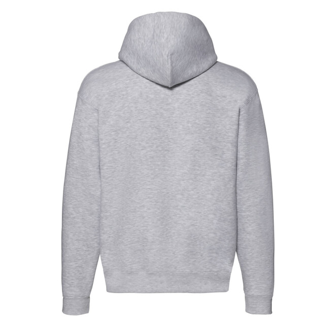 Fruit of the Loom Heren premium full zip hoodie UTFK3022_heathergrey large