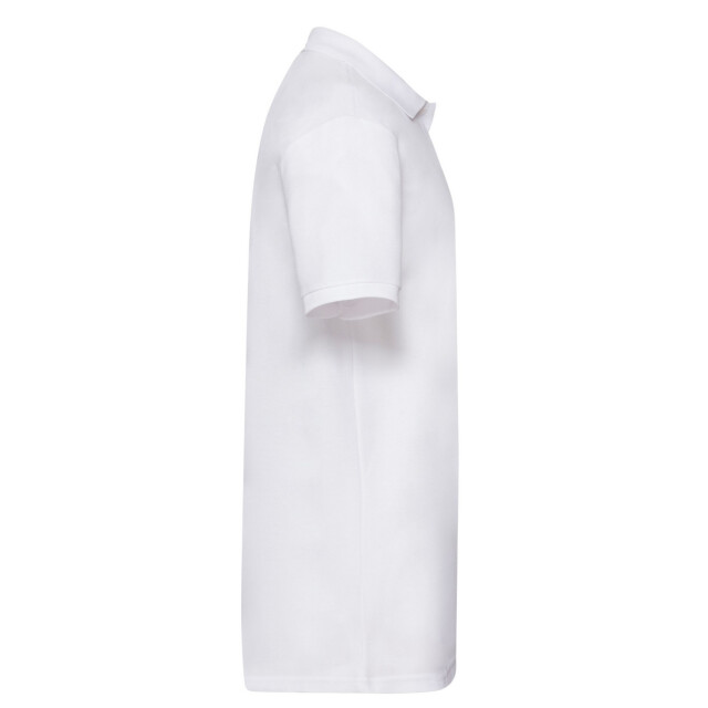 Fruit of the Loom Heren pique zwaar poloshirt UTLT2259_white large