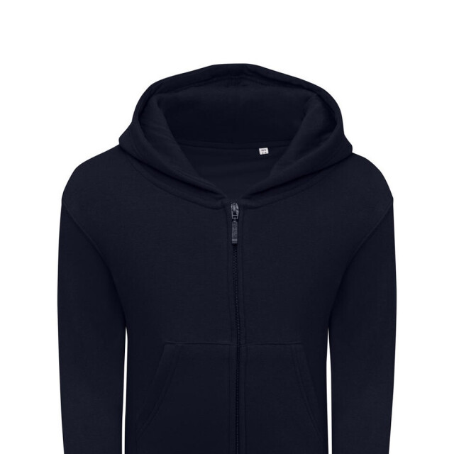 SG Kinder/kids volledige rits hoodie UTFK3007_darkblack large
