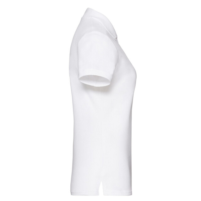 Fruit of the Loom Dames premium effen poloshirt UTFK3010_white large
