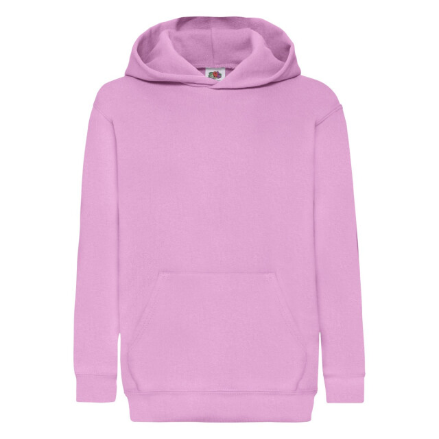 Fruit of the Loom Kinder/kids classic 260 hoodie UTFK3001_lightpink large