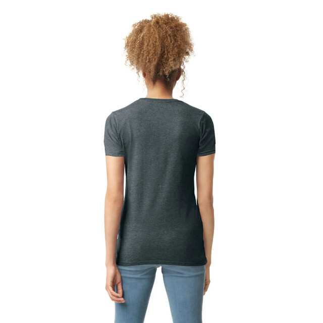 Gildan Dames softstyle t-shirt UTFK3085_darkheather large