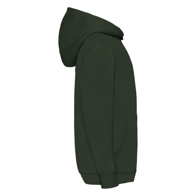 Fruit of the Loom Kinder/kids classic 260 hoodie UTFK3001_bottlegreen large