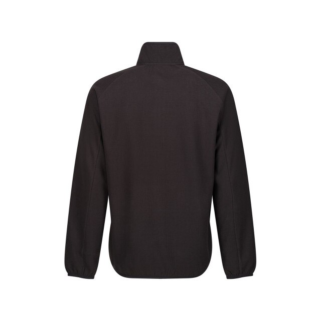 Regatta Heren navigate half zip fleece UTFK2984_blackclassicred large