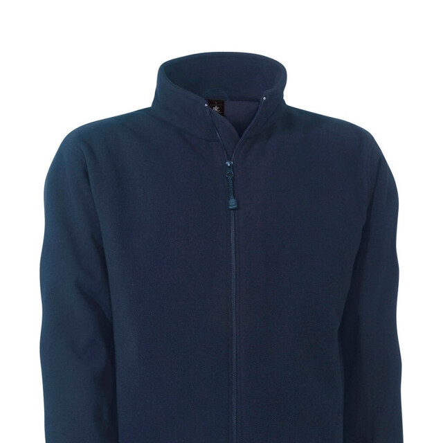 B and C Waterdichte winddichte fleecejas voor heren UTFK2987_navy large