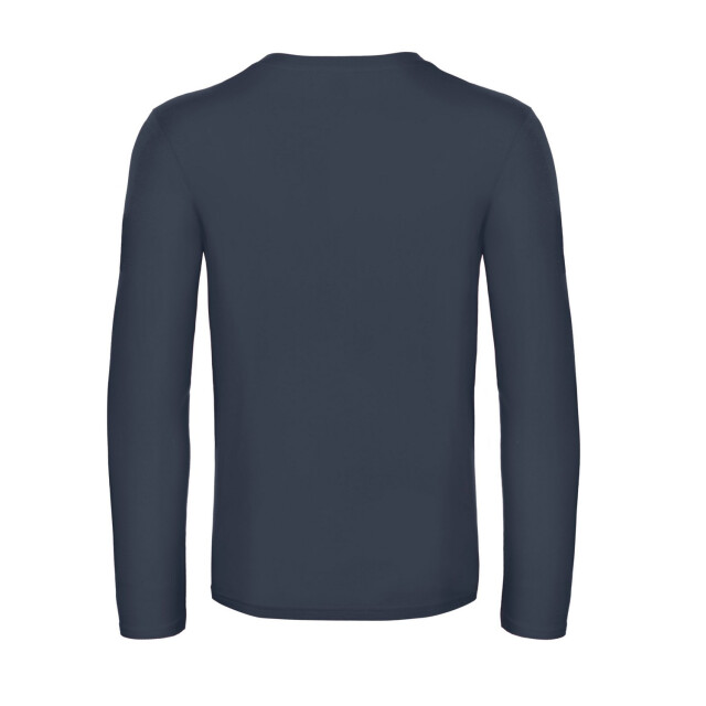 B and C Heren #e190 t-shirt met lange mouwen UTFK2970_navy large