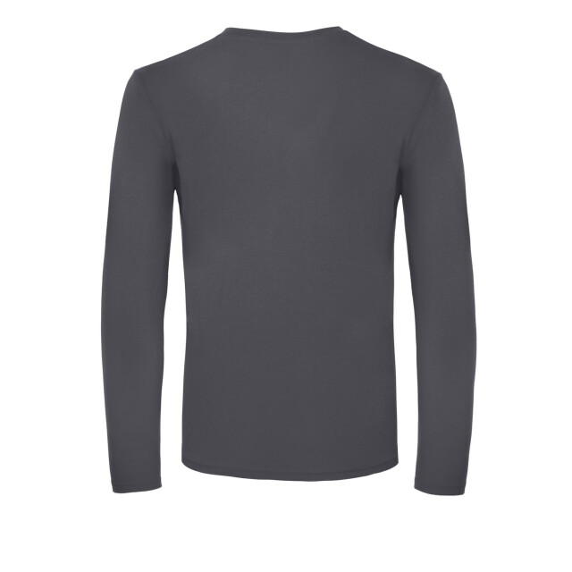 B and C Heren #e150 t-shirt met lange mouwen UTFK2966_darkgrey large
