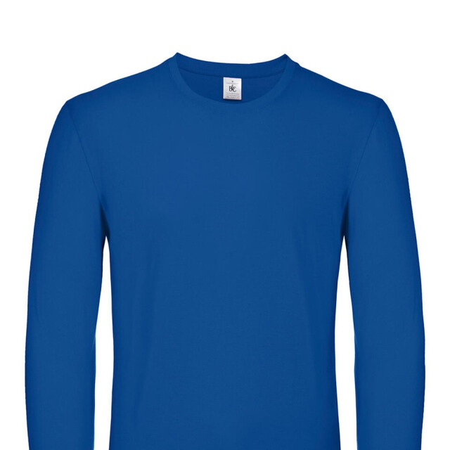 B and C Heren #e150 t-shirt met lange mouwen UTFK2966_royalblue large