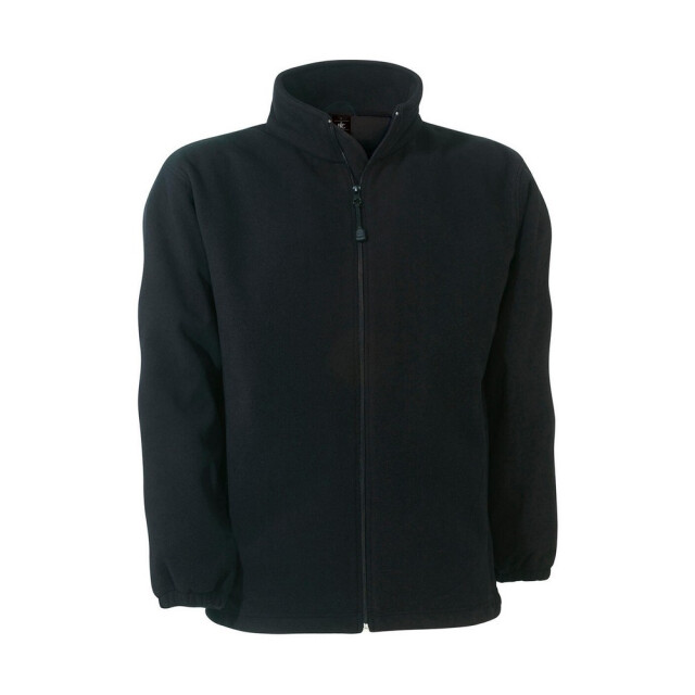 B and C Waterdichte winddichte fleecejas voor heren UTFK2987_black large