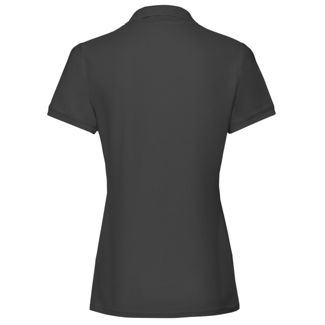 Fruit of the Loom Dames premium effen poloshirt UTFK2965_black large