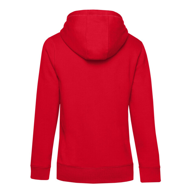 B and C Dames queen hoodie met rits UTFK2969_red large