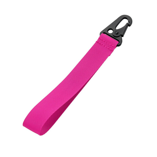 Bagbase Merkbare platte sleutelhanger UTFK2964_fuchsia large