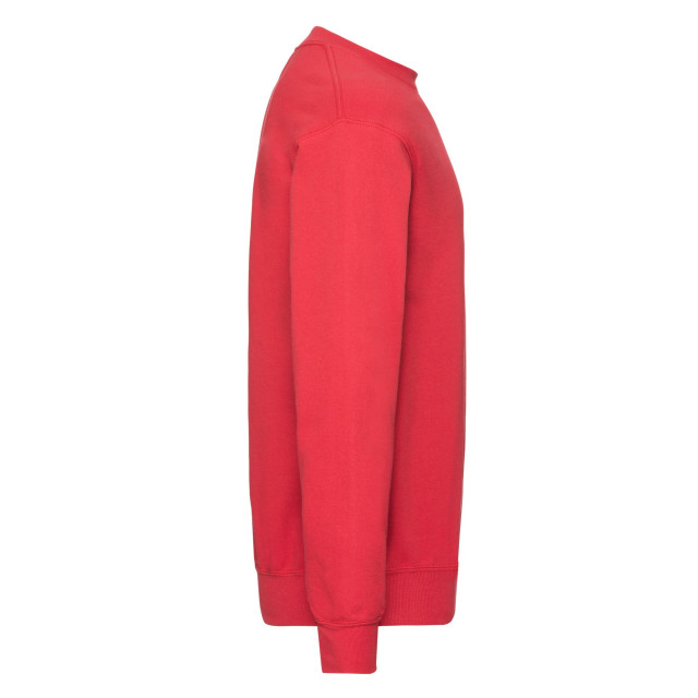 Fruit of the Loom Heren klassiek ingelegd sweatshirt UTFK2945_red large