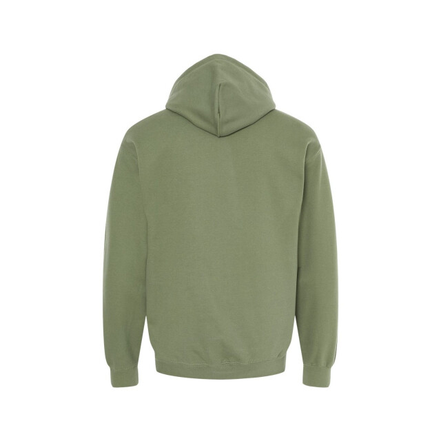 Gildan Unisex softstyle fleece midweight hoodie voor volwassenen UTFK2919_militarygreen large