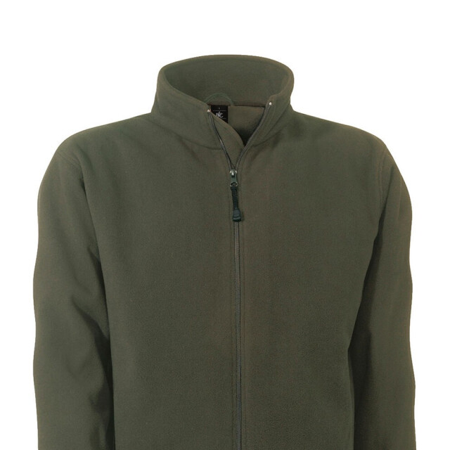 B and C Waterdichte winddichte fleecejas voor heren UTFK2987_olive large