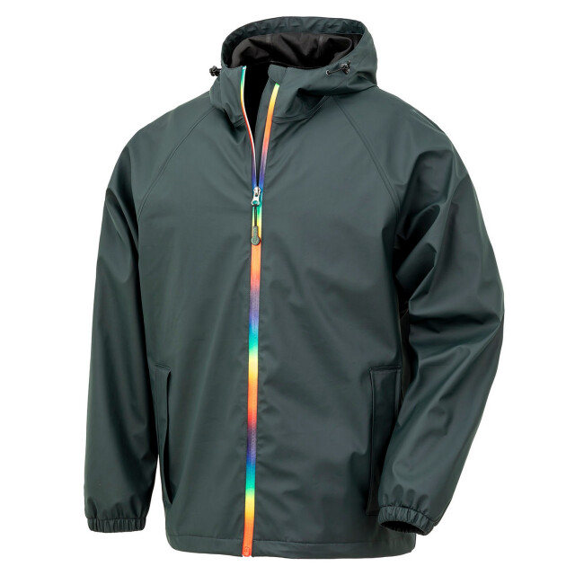 Result Heren prism pu waterdichte jas UTFK2920_blackolive large