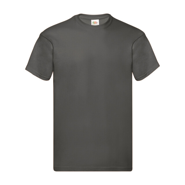 Fruit of the Loom Heren origineel t-shirt UTFK2910_lightgraphite large
