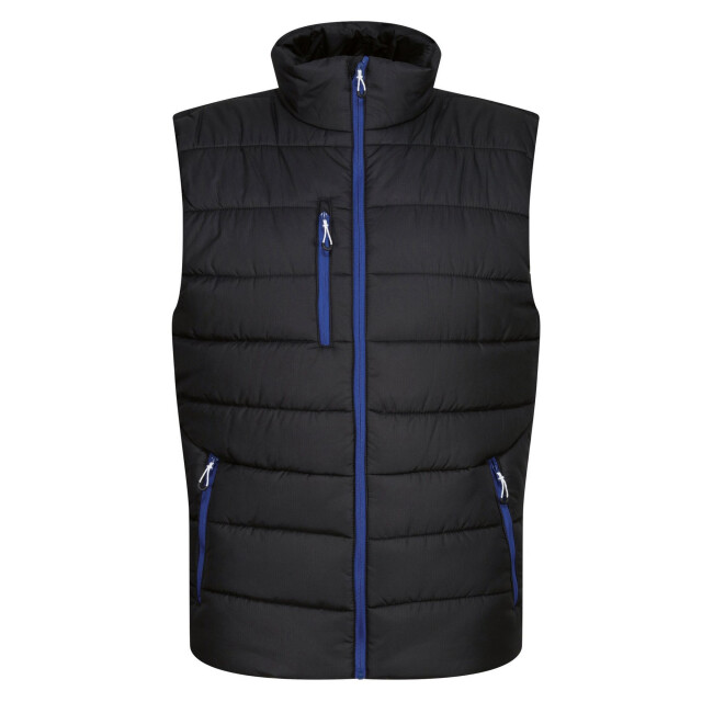 Regatta Heren navigate thermisch gilet UTFK2904_blacknewroyal large