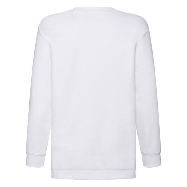 Fruit of the Loom Klassiek effen sweatshirt voor kinderen/kinderen UTFK2883_white large