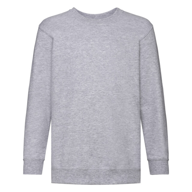 Fruit of the Loom Klassiek effen sweatshirt voor kinderen/kinderen UTFK2883_heathergrey large