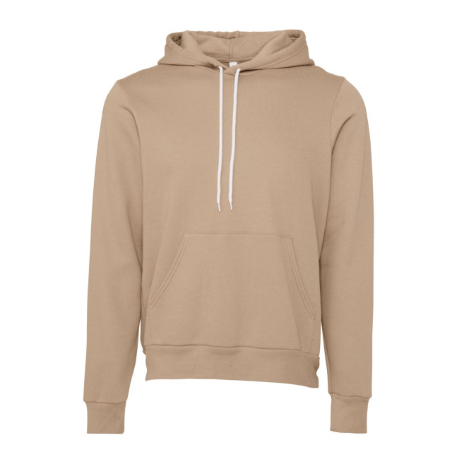 Bella + Canvas Polycotton pullover hoodie voor volwassenen UTFK2704_tan large