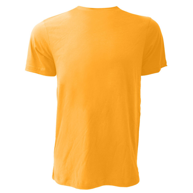 Bella + Canvas Canvas unisex jersey crew t-shirt met hals / heren t-shirt met korte mouwen UTFK269_yellow large