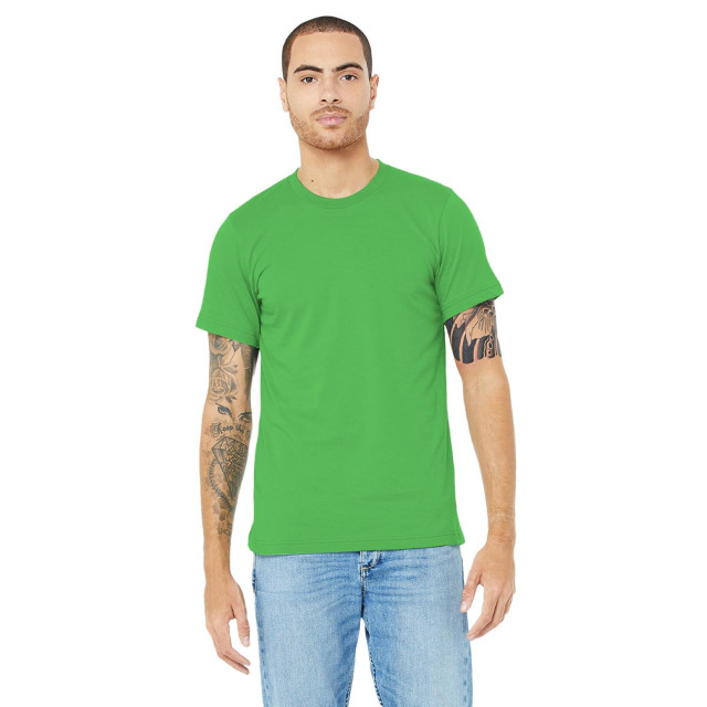 Bella + Canvas Canvas unisex jersey crew t-shirt met hals / heren t-shirt met korte mouwen UTFK269_kellygreen large