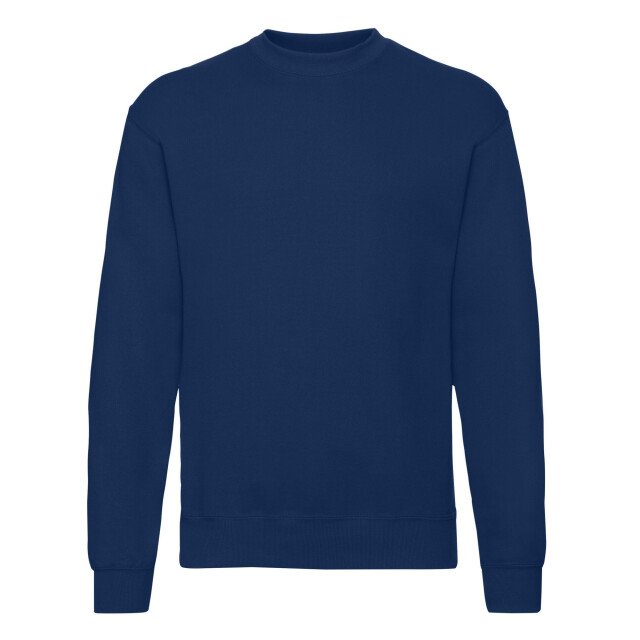 Fruit of the Loom Uniseks klassiek ingelegd sweatshirt voor volwassenen UTLT1965_navy large