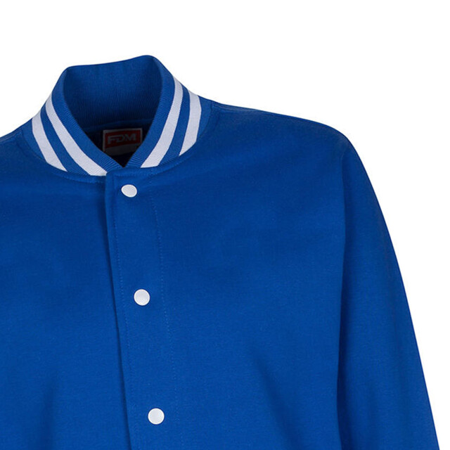 FDM Heren campus varsity-jas UTFK2691_royalbluewhite large