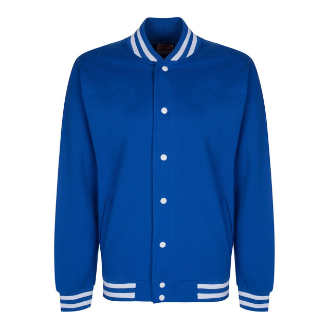FDM Heren campus varsity-jas UTFK2691_royalbluewhite large