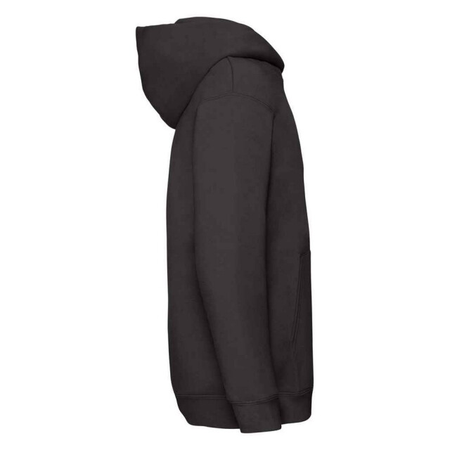Fruit of the Loom Kinder/kids premium hoodie UTFK2833_black large