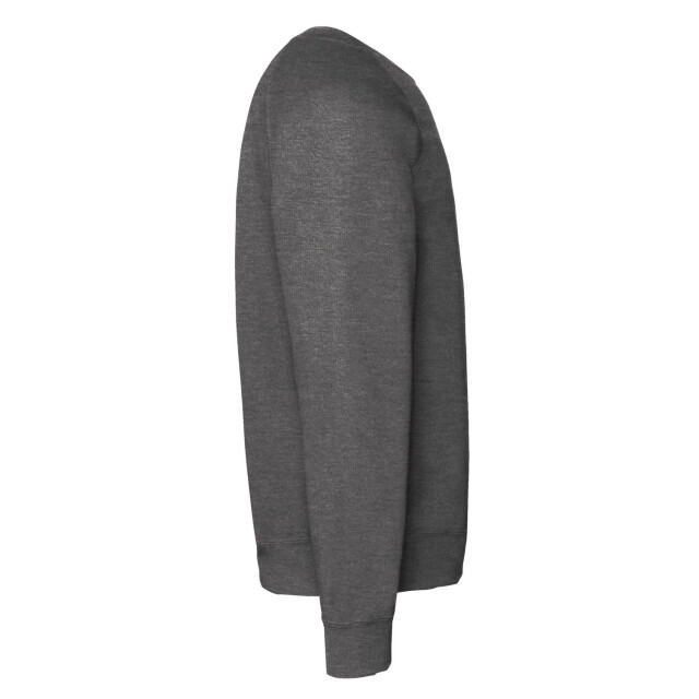 Fruit of the Loom Uniseks klassiek raglan sweatshirt voor volwassenen UTLT2284_darkheathergrey large