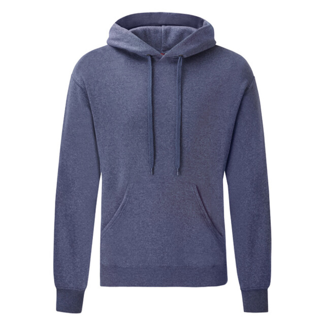 Fruit of the Loom Klassieke herenhoodie UTFK2839_heathernavy large