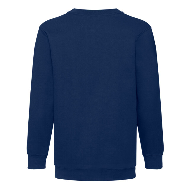 Fruit of the Loom Kinder/kids klassiek sweatshirt met inzet UTFK2672_navy large