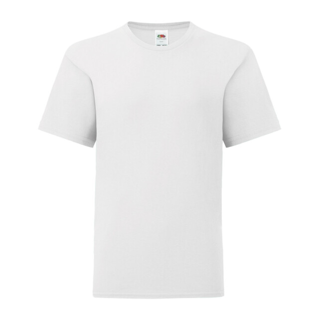 Fruit of the Loom Kinderen/kinderen iconic 145 t-shirt UTFK2829_white large