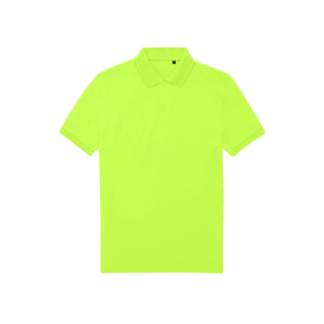B and C Heren my eco polo shirt UTFK2831_acidlime large
