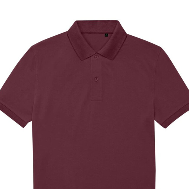 B and C Heren my eco polo shirt UTFK2831_burgundy large
