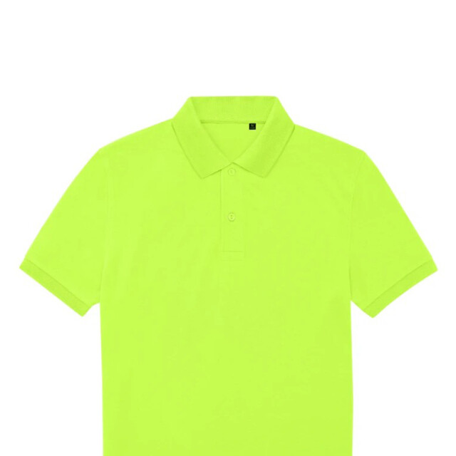 B and C Heren my eco polo shirt UTFK2831_acidlime large