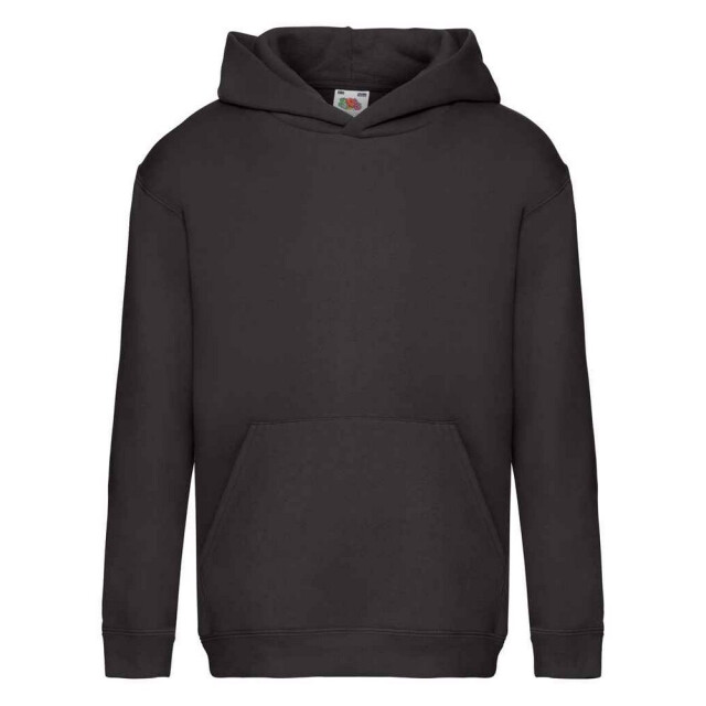 Fruit of the Loom Kinder/kids premium hoodie UTFK2833_black large