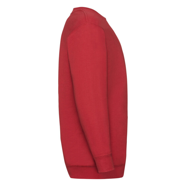 Fruit of the Loom Kinder/kids klassiek sweatshirt met inzet UTFK2672_red large