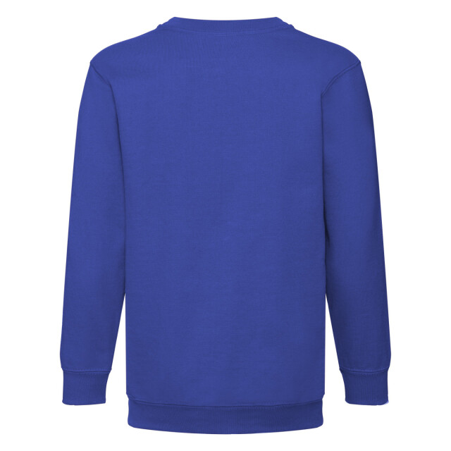 Fruit of the Loom Kinder/kids klassiek sweatshirt met inzet UTFK2672_royalblue large